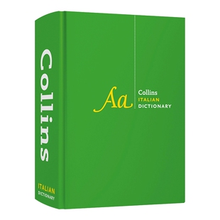 英文原版 Collins Complete and Unabridged Italian Dictionary 柯林斯完全意大利语字典 第4版 精装 英文版 进口英语原版书籍