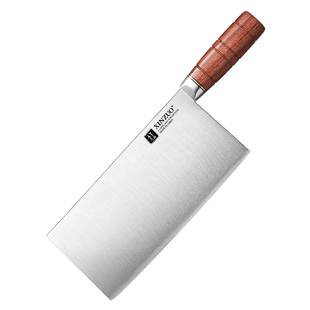 信作2号厨片刀440C复合钢中式厨师专用刀切菜切肉刀具厨房菜刀