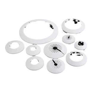 管道装饰盖排水管燃气管遮挡盖板水龙头遮丑消防管圈空调墙孔封盖