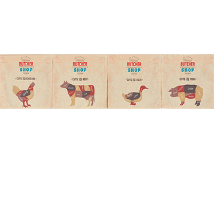 餐厅布艺门帘定制生鲜超市海报菜单布帘装饰短帘厨房吧台出餐口帘