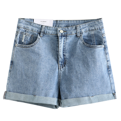 阔腿短裤常规牛仔2026夏季短款