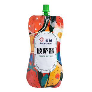 百钻披萨酱250g家用番茄酱比萨酱料pizza意大利面调味料烘焙原料