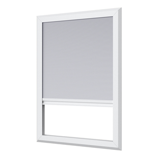 内开窗专用蜂巢帘免打孔内嵌式带框内置单玻磁控卫生间厨房卧室