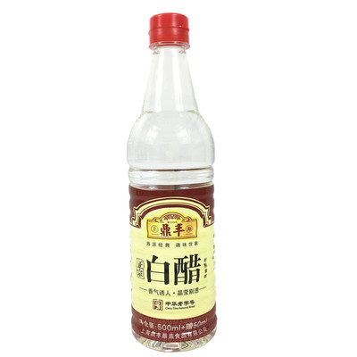 上海鼎丰白醋家用食醋，炒菜