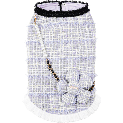 小香风小型犬狗狗衣服外套秋冬装