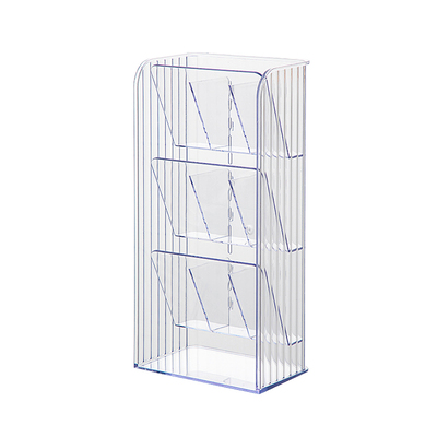 管状分格药膏收纳盒桌面软膏整理神器多功能家用小药膏分类置物架