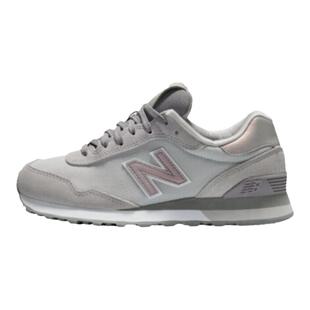 New Balance NB515系列灰粉粉色低帮女款休闲慢跑鞋 WL515CSB/CSC