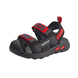 男童凉鞋包头2025年新款夏季潮中大童小童小男孩软底防滑儿童鞋子