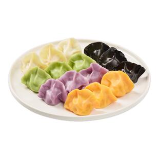 【涵岛】非遗手工墨鱼鲅鱼黄花鱼海胆水饺青岛海鲜鱼速冻饺子速食