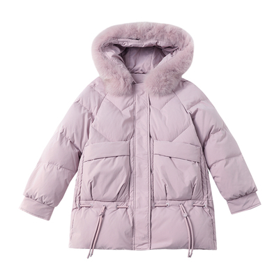 妈妈冬装中长款羽绒服2024新款