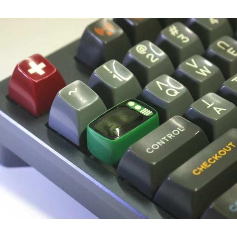 小众电视键帽趣味键帽 创意透光键帽 客制化独立机械键盘通用