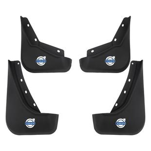 适用沃尔沃XC40XC60XC90汽车挡泥板改装挡泥皮精品配件水晶标