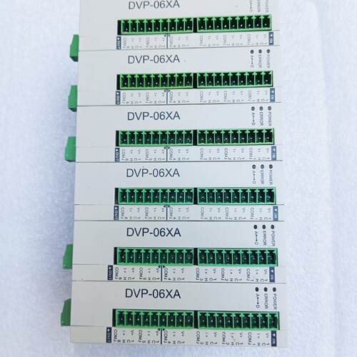 【询价】台达PLC扩展模块DVP06XA-S成色实物图，功能正常适用