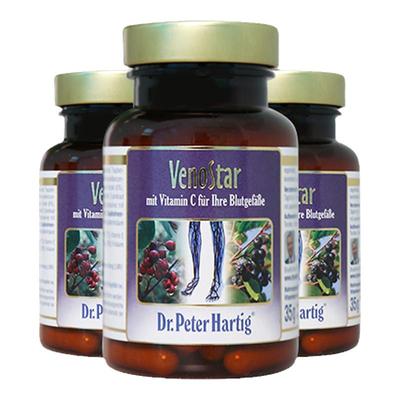 德国Dr.Peter Hartig静脉胶囊60粒*3瓶dph静脉通静络舒保健食品
