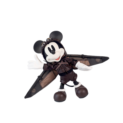 迪士尼正版米奇唐老鸭高飞飞行员系列可动玩偶手办摆件礼物
