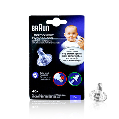 原装原盒耳套博朗耳温套通用4520/6020/6520/6500等40个1盒