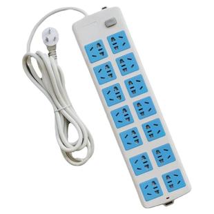 大功率4000W插排学生家用插座面板多孔大间距多功能带线办公宿舍