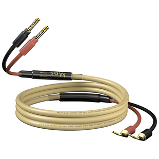 Mps发烧级6N无氧铜香蕉Y插头音响音箱喇叭线功放机HiFi专用连接线