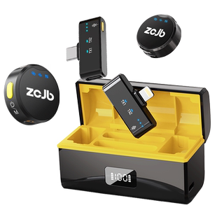 【重磅新品】纽扣无线领夹式麦克风收音录音直播手机降噪采访视频