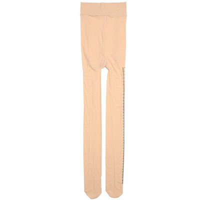 超薄丝袜印花夏季油光刻度尺性感