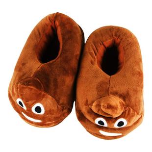 搞怪棉拖鞋女大便便家居创意保暖可爱动漫冬季滑稽包跟棉鞋情侣款