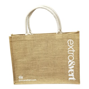 外贸原单大容量小清新麻布手提袋手拎包防水环保购物袋单肩包