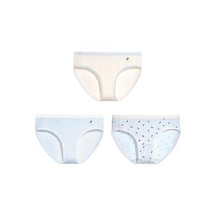 ubras纯棉印花内裤女15A抗菌透气裆可爱中低腰少女学生三角短裤