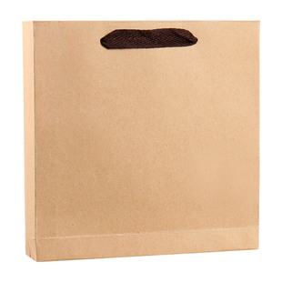 手提袋 普洱茶包装袋 空白牛皮纸袋 环保纸袋 七子饼一片装袋子