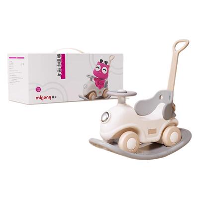 曼龙摇摇马溜溜车周岁礼物多功能