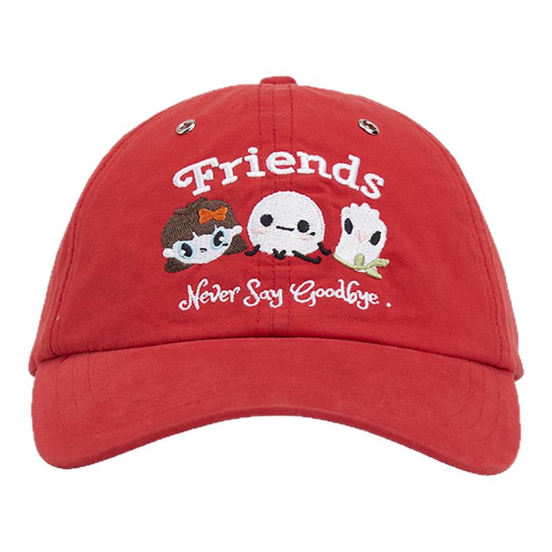 GOODBAI GOODEES ‘friends'刺绣弯檐棒球帽