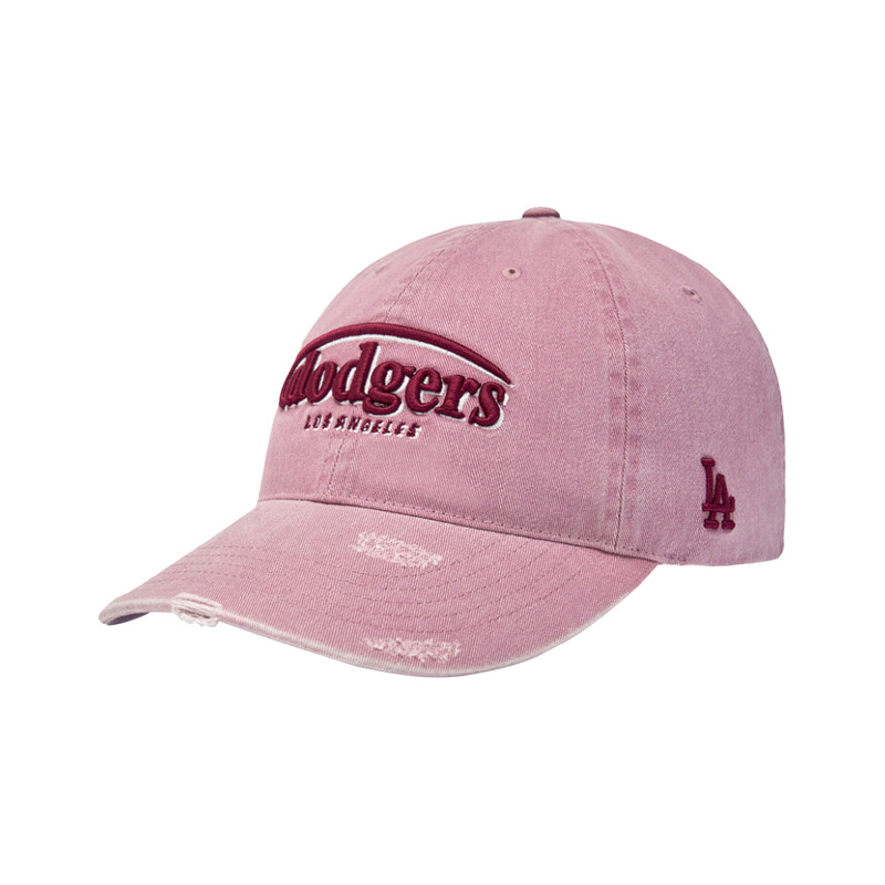 韩国正品MLB男女同款情侣潮流百搭复古破洞软顶棒球帽26春季新款
