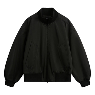 班尼路SK美式风立领飞行夹克男士春季款潮牌工装风宽松时尚外套YS