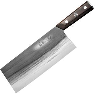 将公手工锻打切片桑刀商用切菜刀厨房专用锋利刀具厨片刀锋利正品