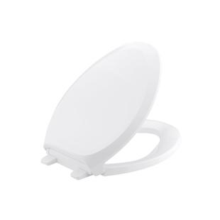 科勒马桶盖坐便器盖法弧型缓降坐便器盖板马桶盖板4713T-0