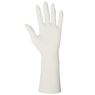 一次性手套加长款12寸白色丁腈加厚耐用乳橡胶防水防滑耐油食品女