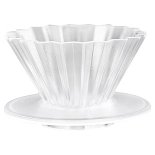 烨咖啡折纸滤杯 手冲咖啡滴滤杯蛋糕杯V60树脂防摔过滤杯漏斗