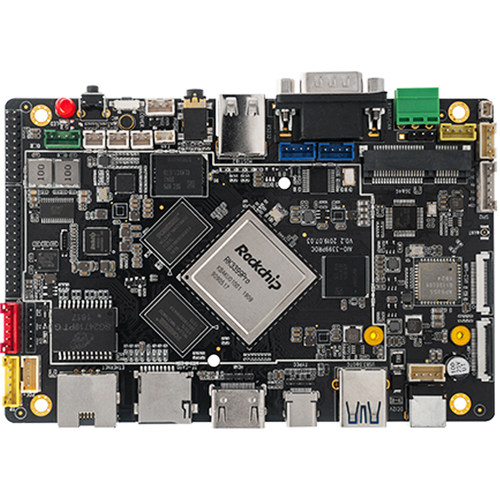 瑞芯微rk3399pro开发板[AIO-3399ProC]六核AI人工智能主板安卓8.1