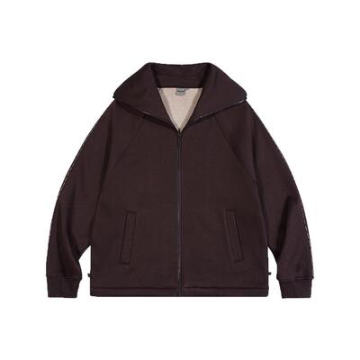 RAPPEYE海军领加绒卫衣外套女