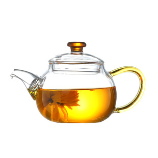 玻璃小茶壶小号单人耐高温煮泡茶壶带过滤迷你功夫茶单壶茶具套装