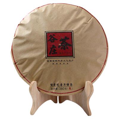 李记谷庄侯爵号生茶饼茶礼盒380g