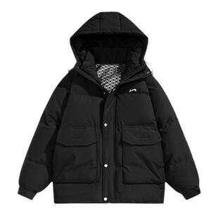 贵人鸟工装羽绒服男2025年冬季男士加厚保暖外套男生冬装情侣棉袄