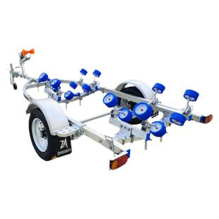 冲锋舟拖车拖船架 橡皮艇摩托艇拖车路亚艇快艇游艇拖架船用拖车