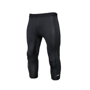 李宁紧身裤七分篮球打底服男高弹运动速干压缩健身训练跑步短裤7