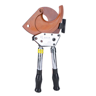 棘轮式剪线钳J40/52/95/10高压铠装电缆线缆剪刀电工钢绞线断线钳