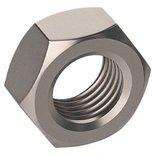 国标TA2纯钛六角螺帽钛合金螺母螺丝帽M3M4M5M6M8M10M12M16-M30mm