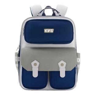 KVG小学生书包男生三年级护脊轻便背包大容量减负儿童双肩包女生