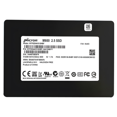 镁光m600256G512G1T固态硬盘