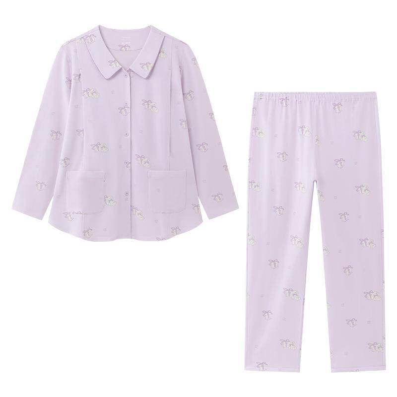 全棉时代纯棉7A抗菌孕妇家居服