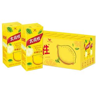 统一新品太魔性柠檬红茶250ml*24盒整箱夏天清凉解暑饮料好喝饮品