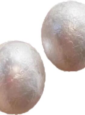ins高级感棉花法式潮女珍珠耳钉